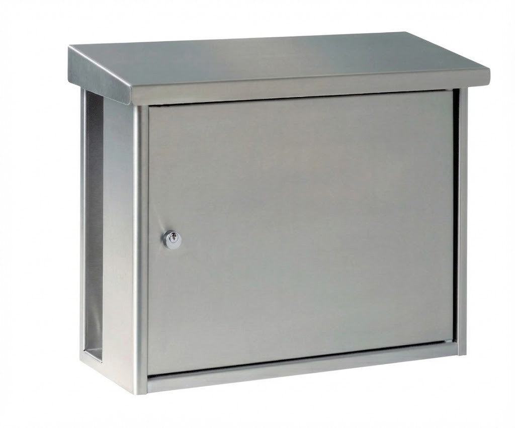 Burg Wächter Hanseatic Edelstahl Briefkasten | Postkasten Wandbriefkasten